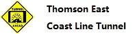 Thomson east coast line tunnel